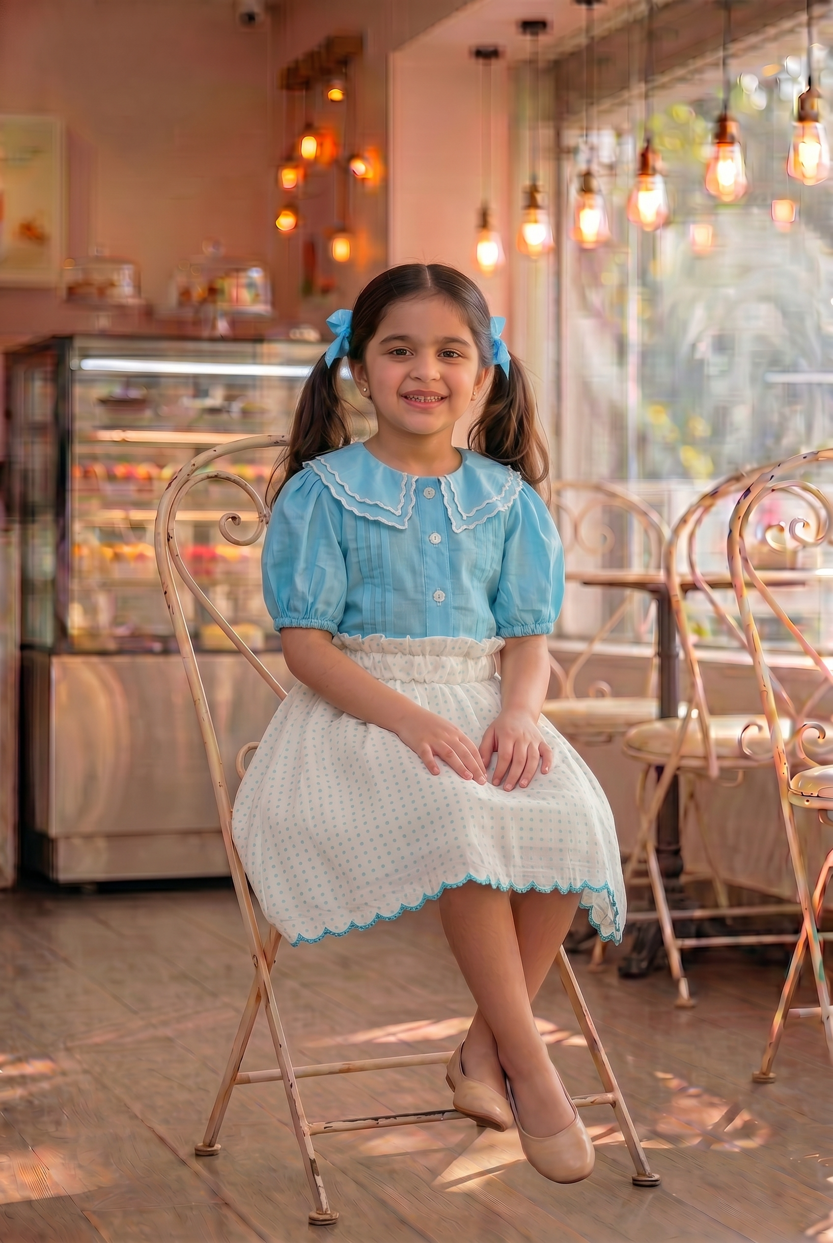 The Raindrop Skirt Set
