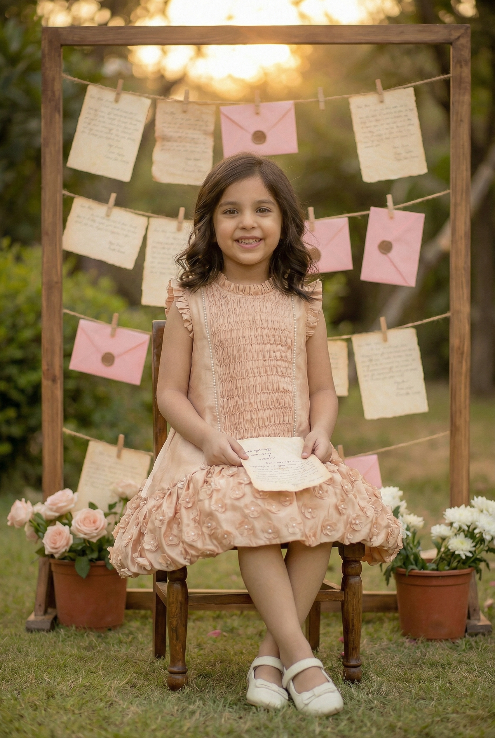 Heirloom Pearl- Nude dress