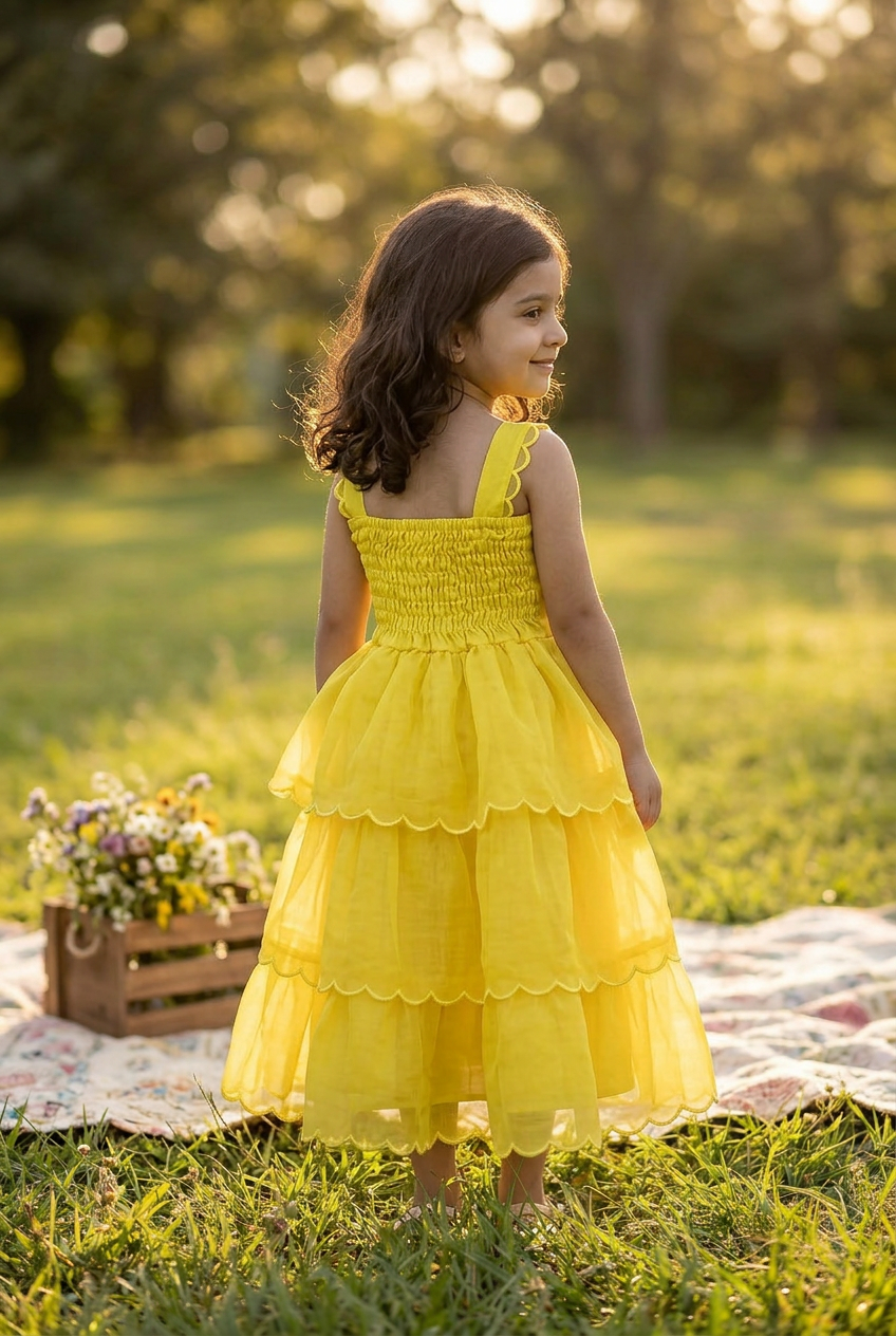 Jungle Tiered Dress