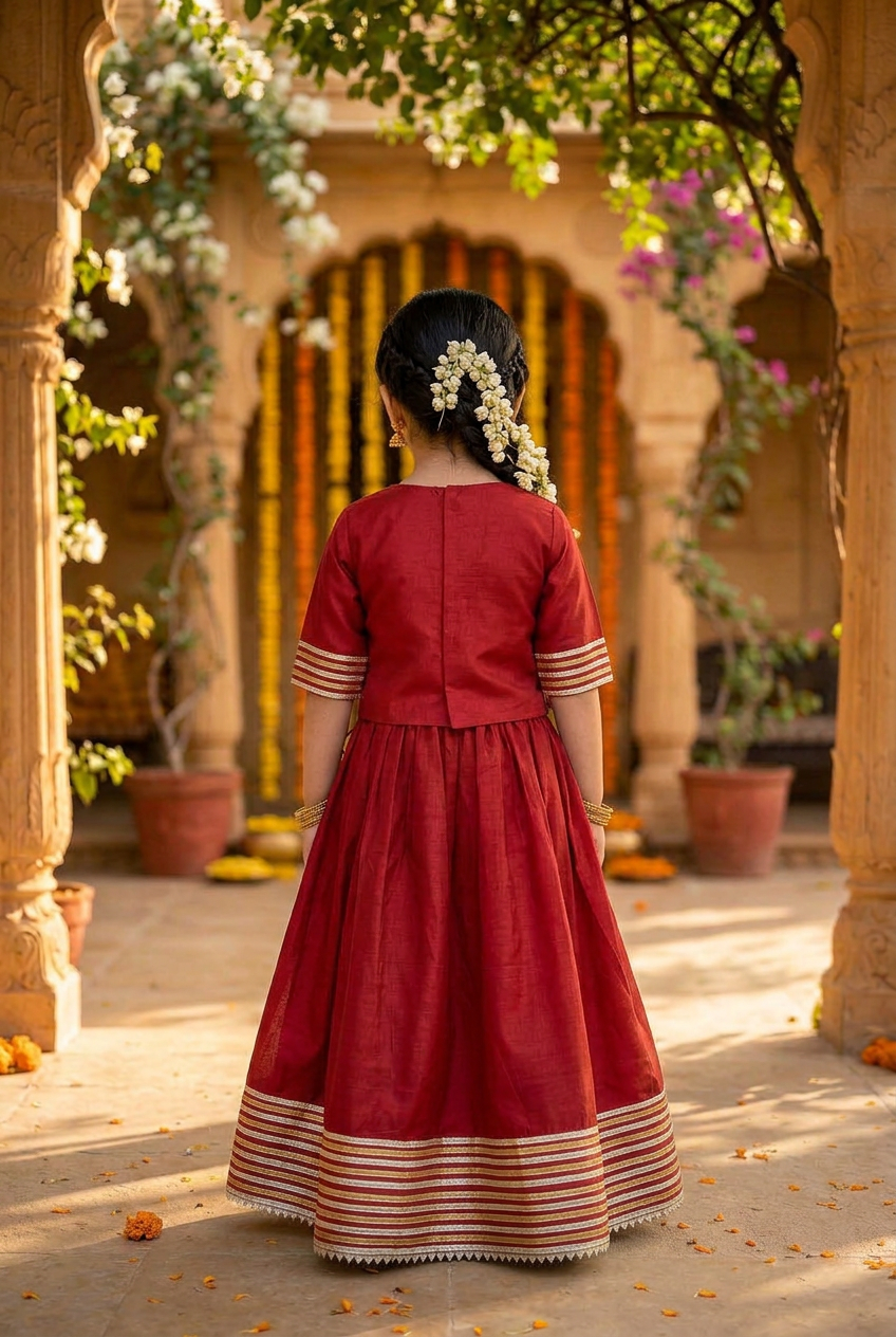 Laal Gota Lehenga