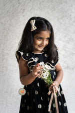 Load image into Gallery viewer, Monochrome Polka Frock
