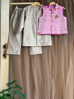 Load image into Gallery viewer, Chamak Tara Koti Set-Desi Gulab
