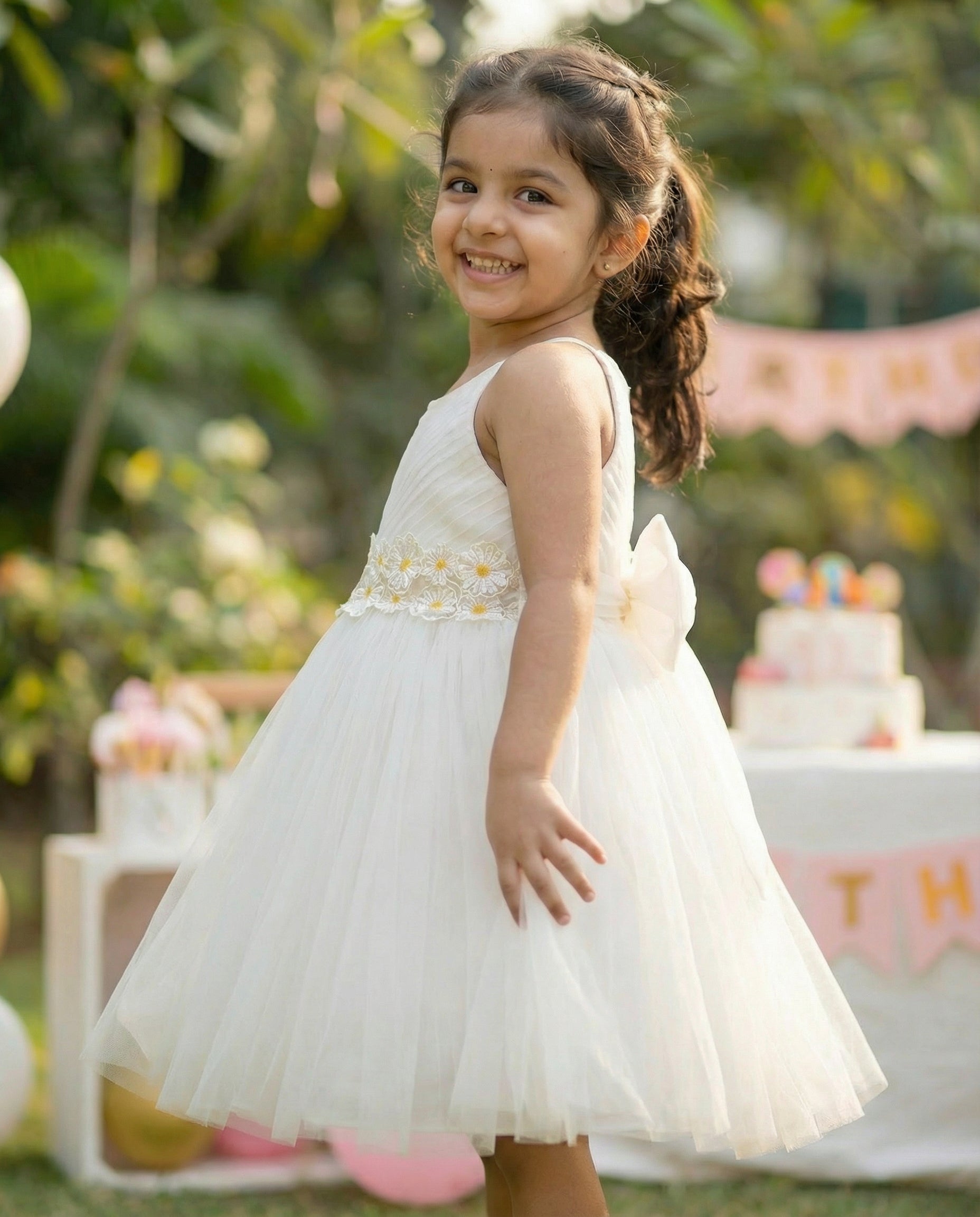 Daisy dress-ivory dress