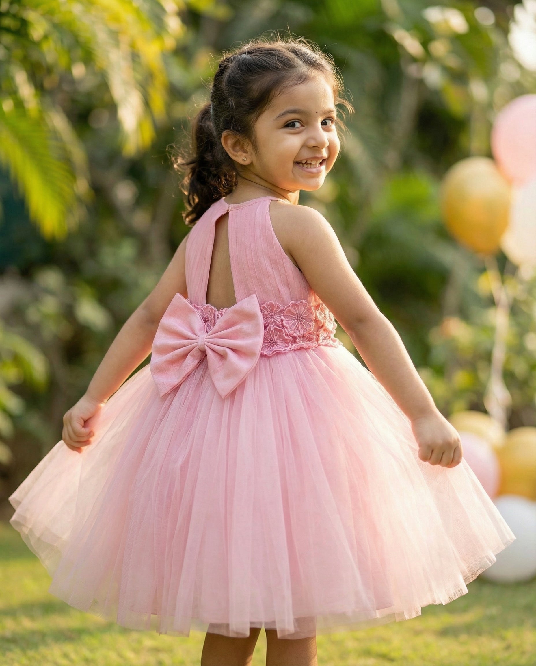 Petal Promise- Pink dress