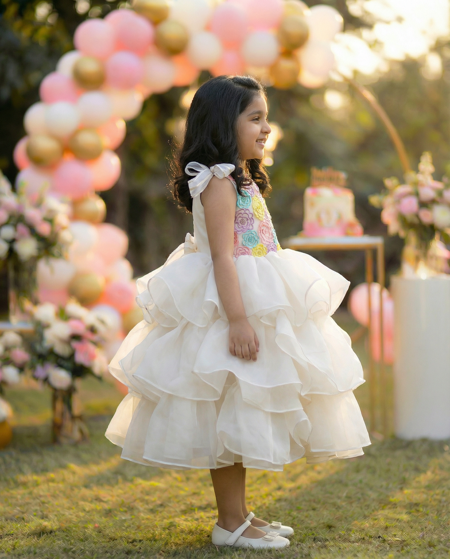 Whispers of spring dress