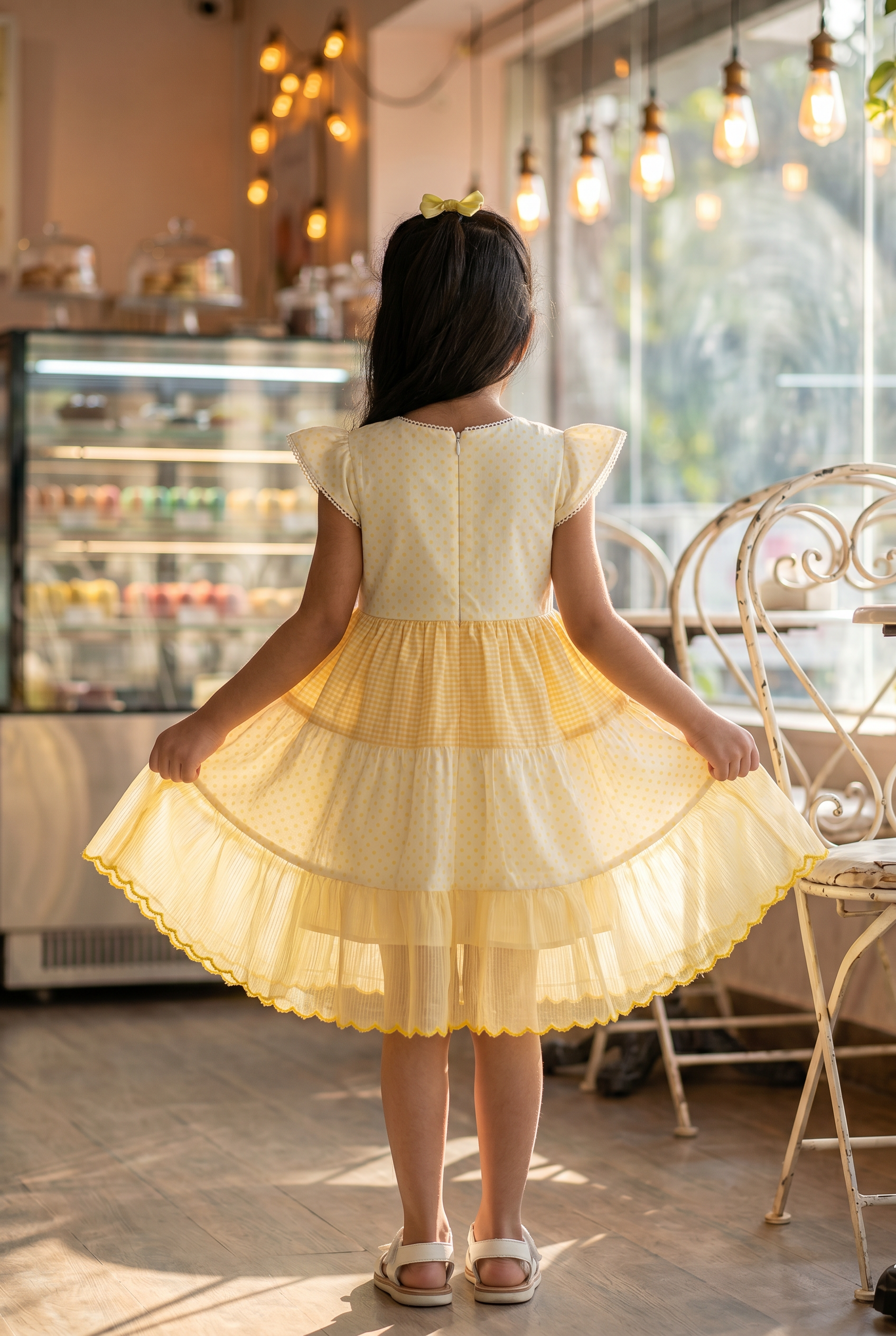 Mango Tiered Dress
