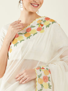 Gendha|Marigold Saree