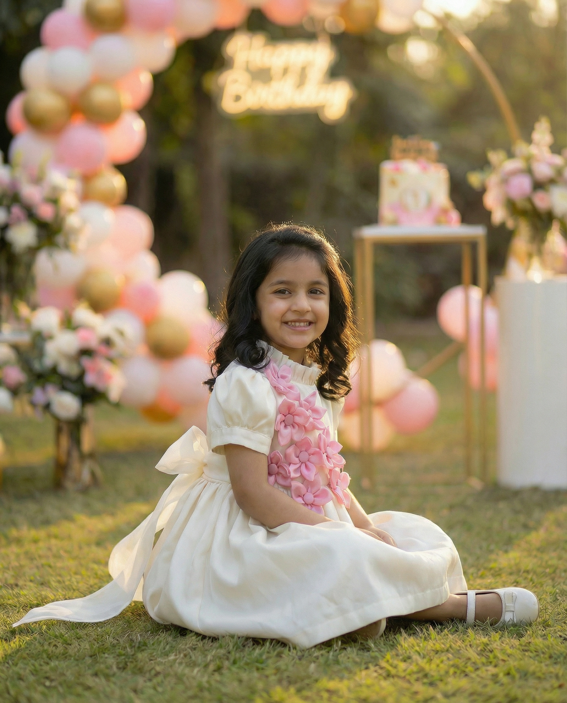 Petal poesy dress