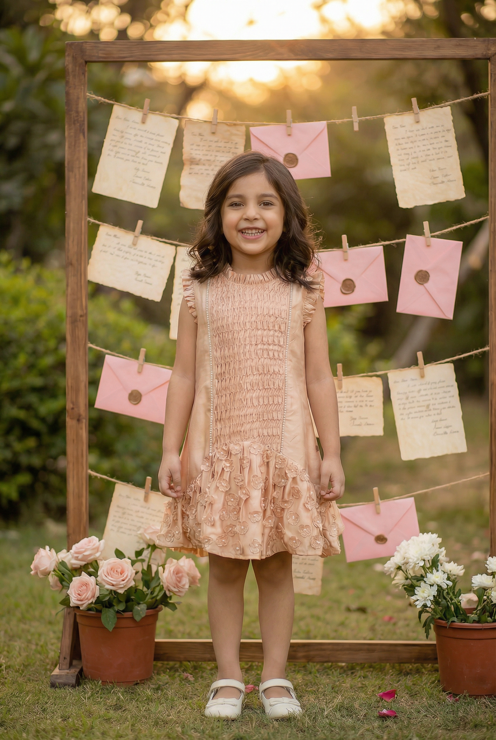Heirloom Pearl- Nude dress