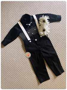 The Black Beauty Handsmocked Set