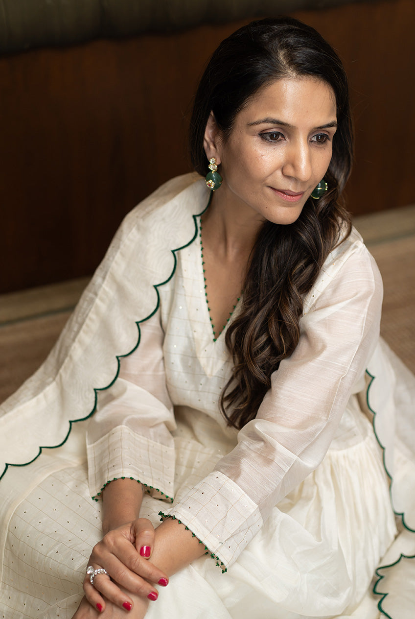 Bhavna Set- Beige