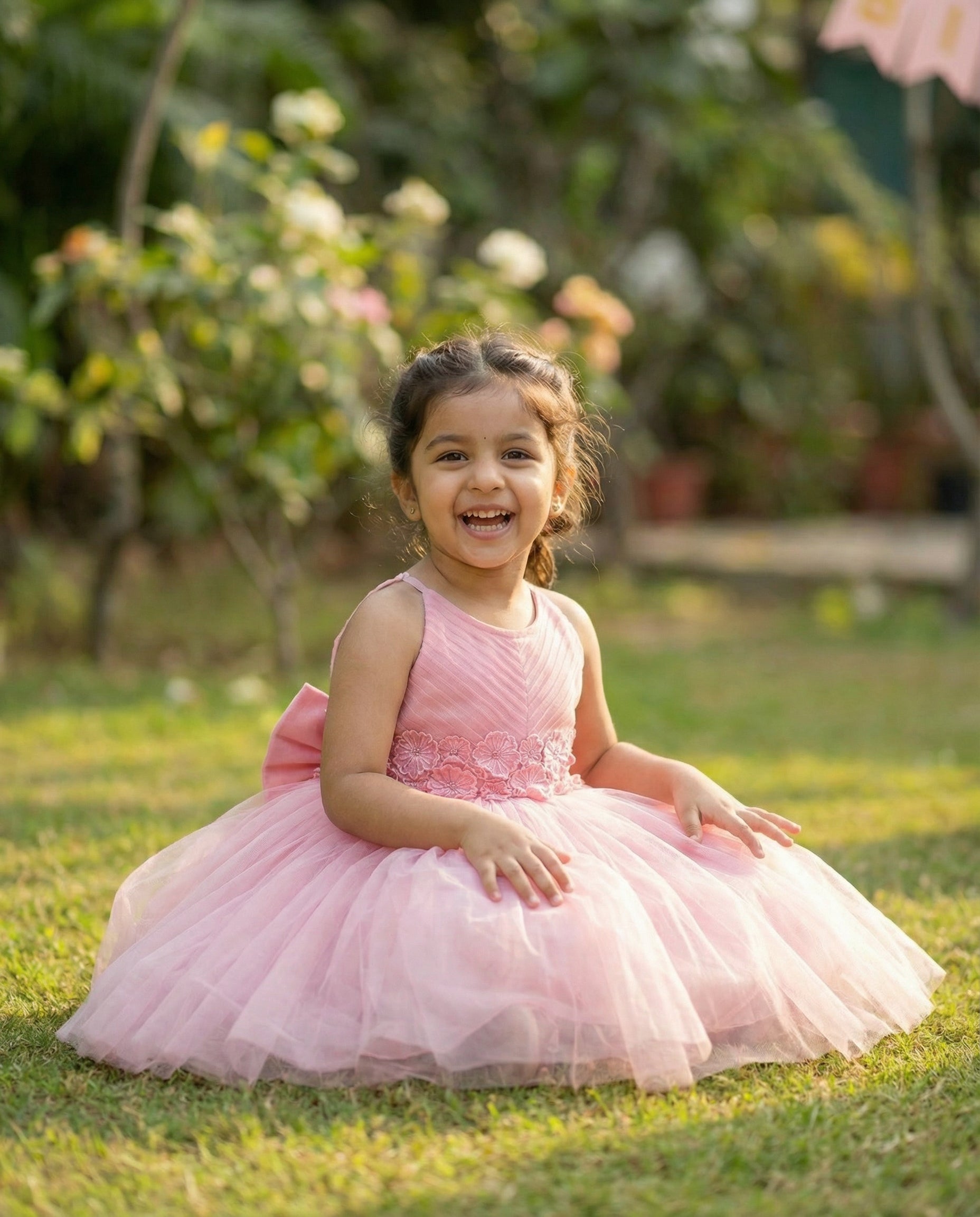 Petal Promise- Pink dress