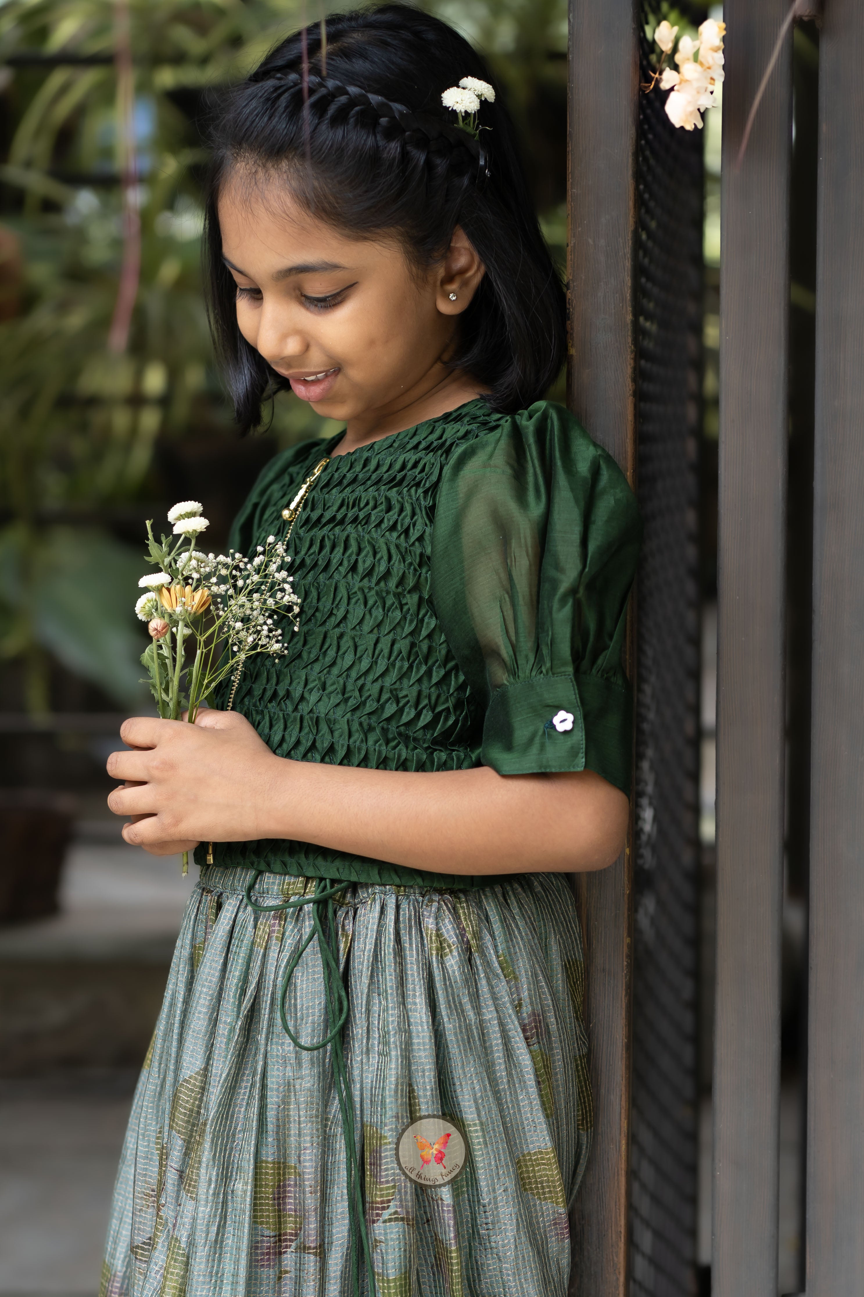 The Teal Green Flora Set