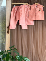 Load image into Gallery viewer, Chamak Tara Koti Set-Chikoo
