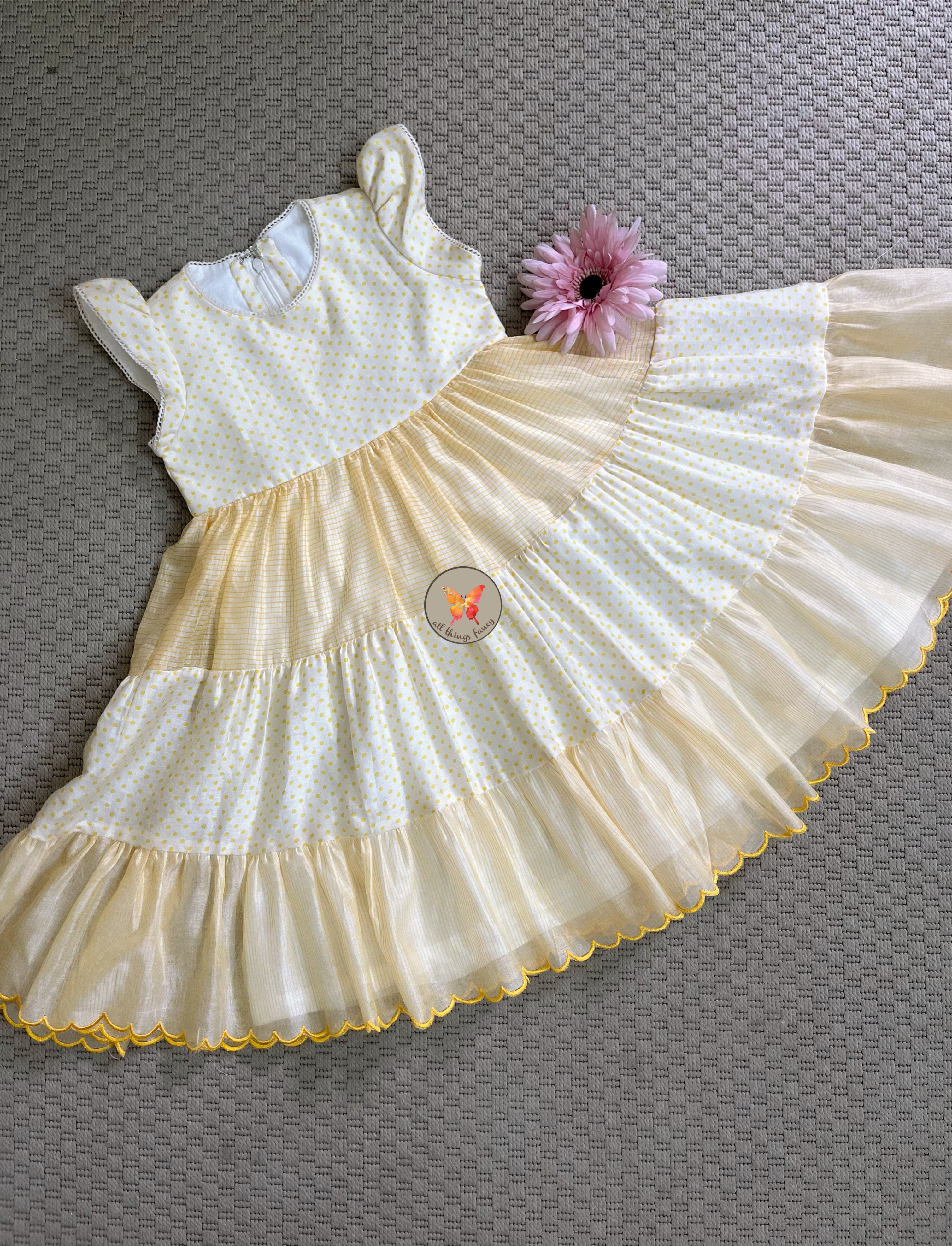Mango Tiered Dress