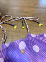 Load image into Gallery viewer, Festive Polka &amp; Checks set- purple

