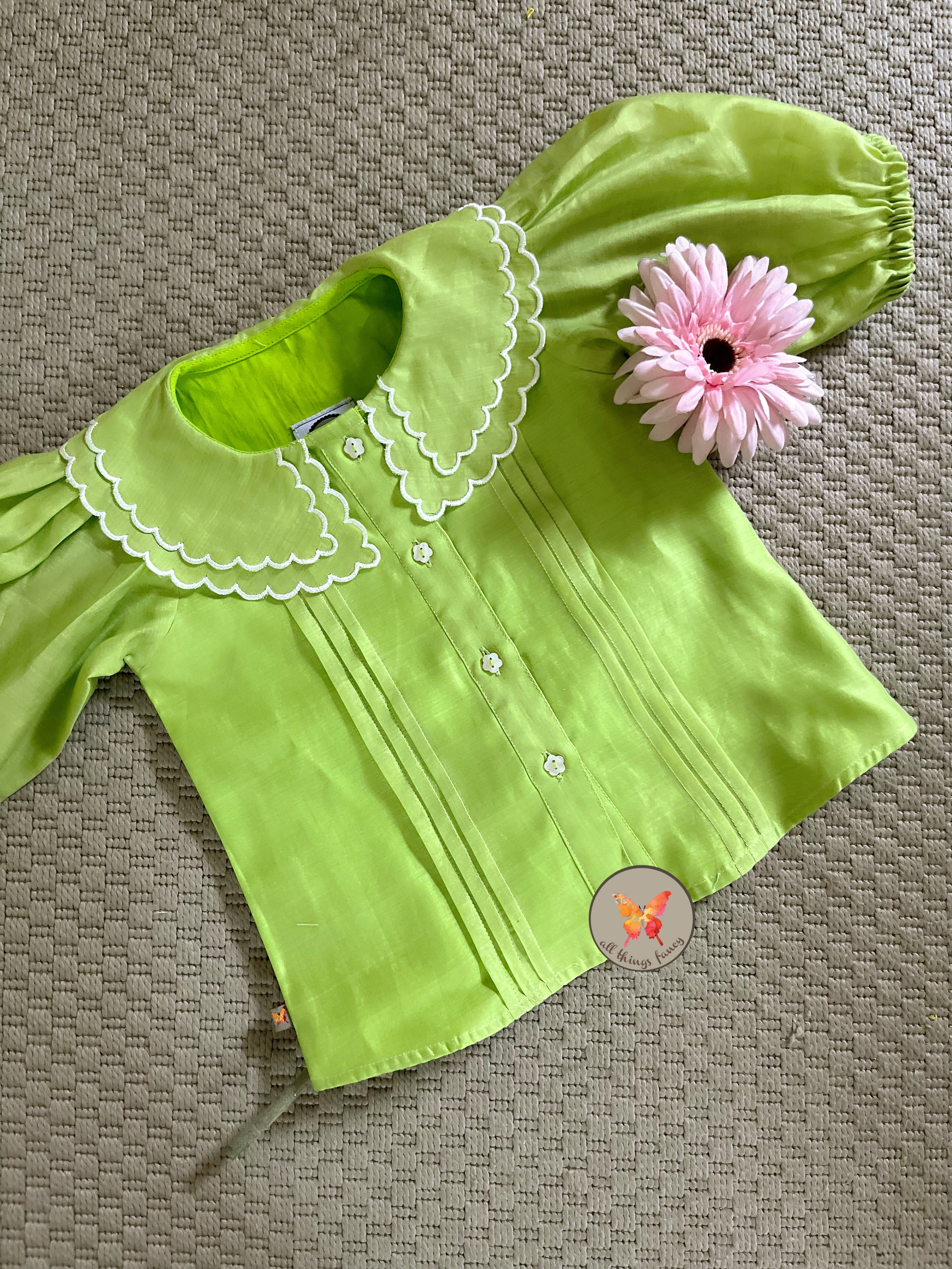 The Kiwi Blouse