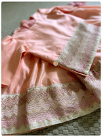 Load image into Gallery viewer, Kantha Border Lehenga Choli- Pink

