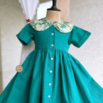 Load image into Gallery viewer, Teal Shirt Dress
