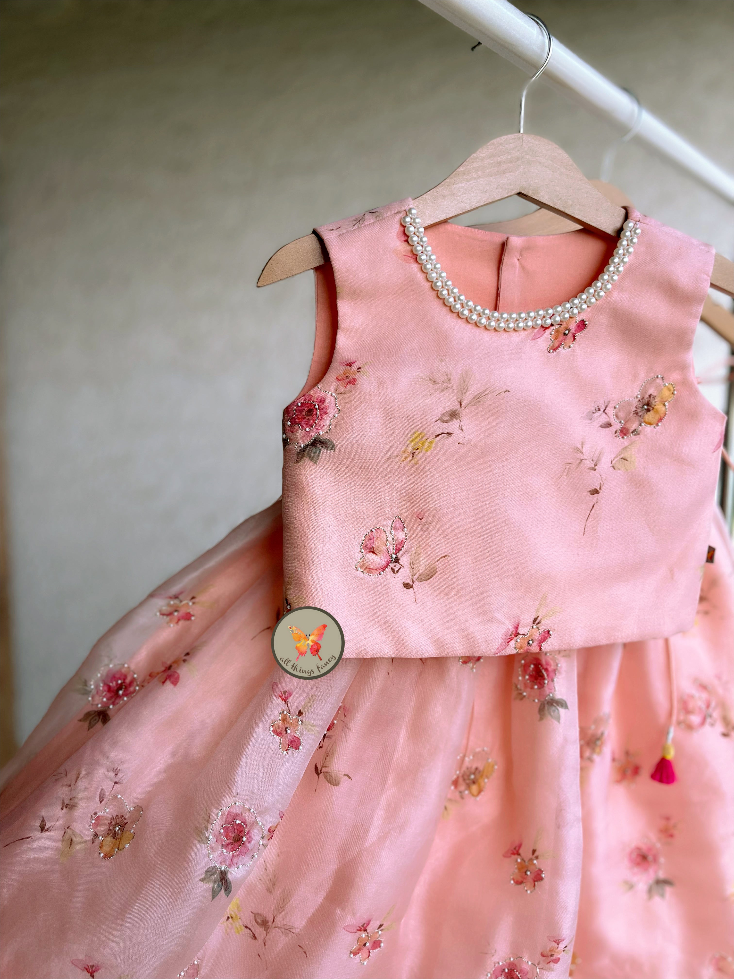 A summer wedding lehenga set- BLUSH