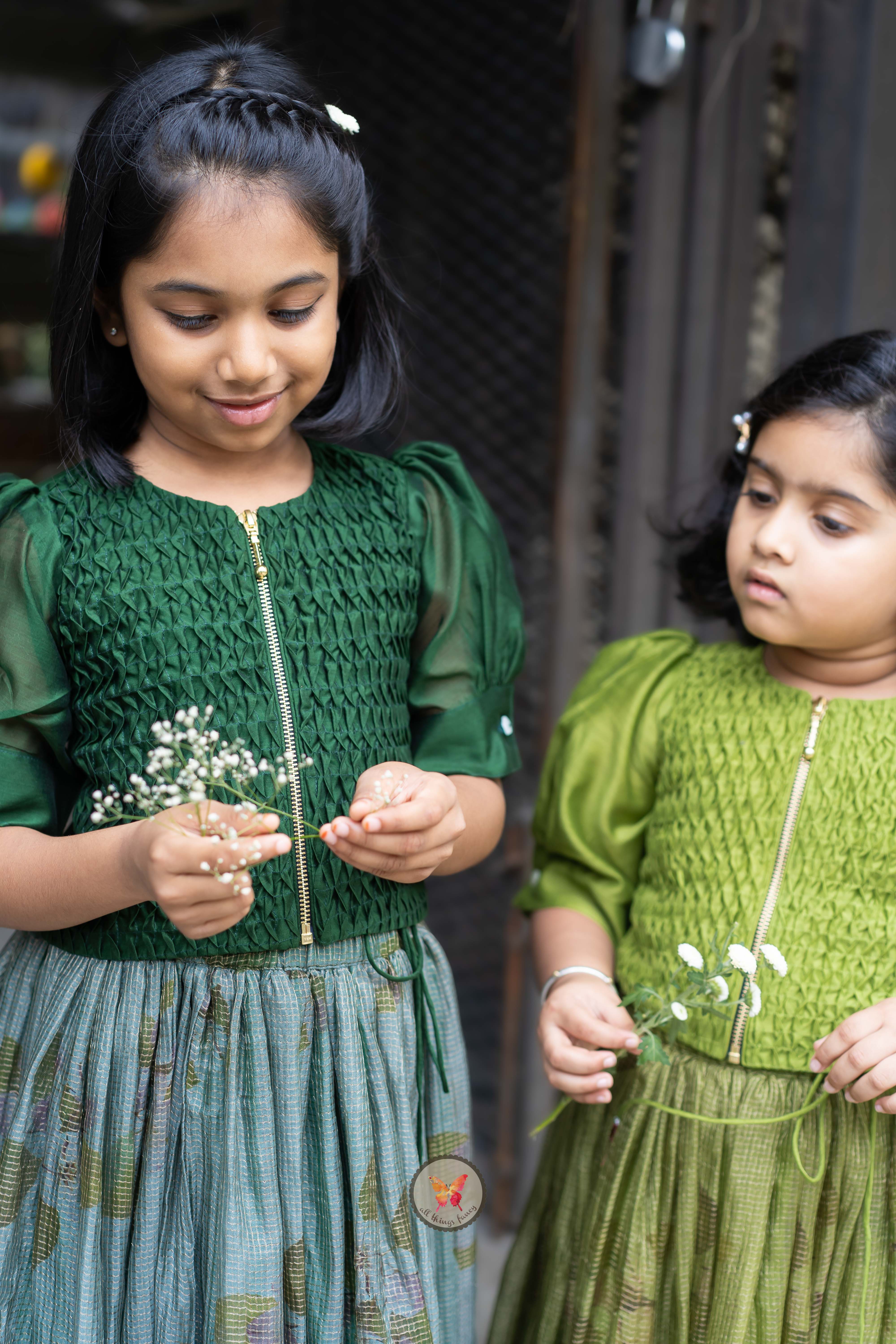 The Teal Green Flora Set