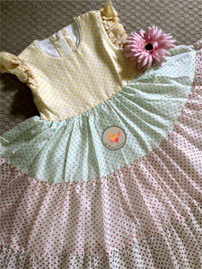 The Polka Multi Tiered Dress