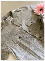 Load image into Gallery viewer, Khadi Bushirt Cord Set- Yam
