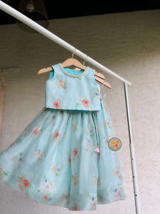 A summer wedding lehenga set- AQUA