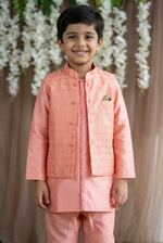 Load image into Gallery viewer, Chamak Tara Koti Set-Chikoo
