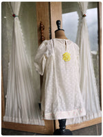 Load image into Gallery viewer, The 3D Flower Chanderi Tunic Dress
