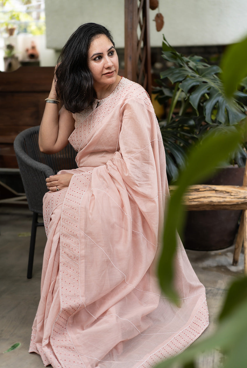 Rose Tea Sari