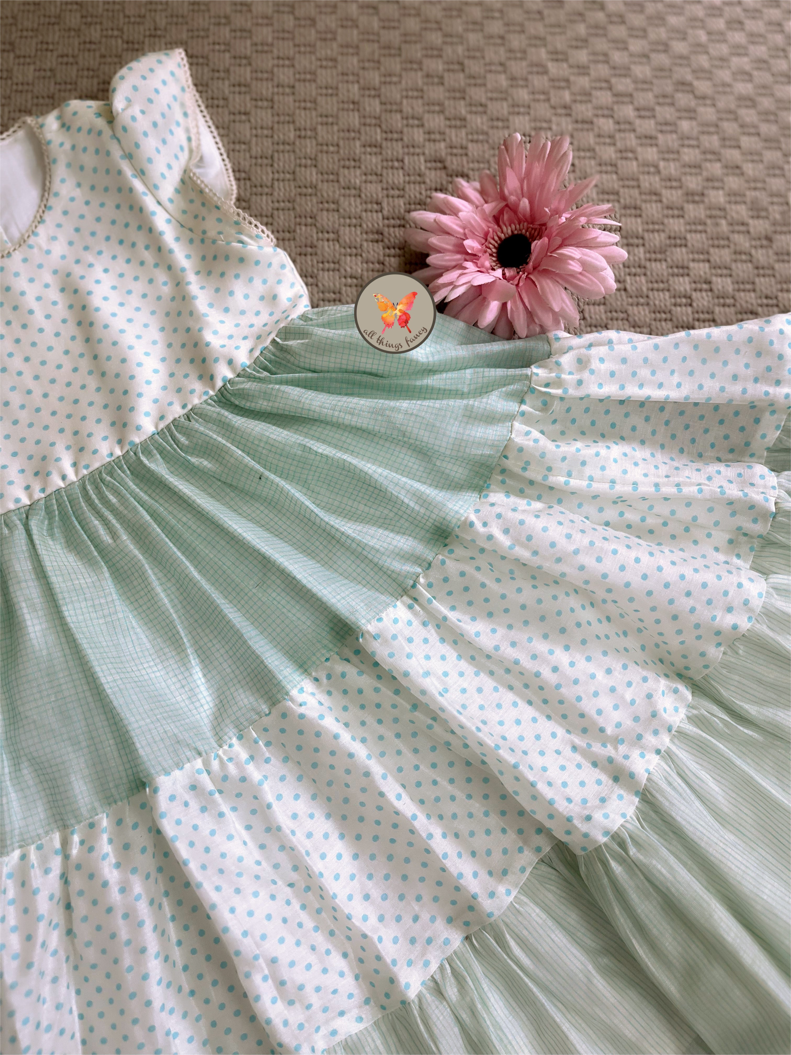 Sky Tiered Dress