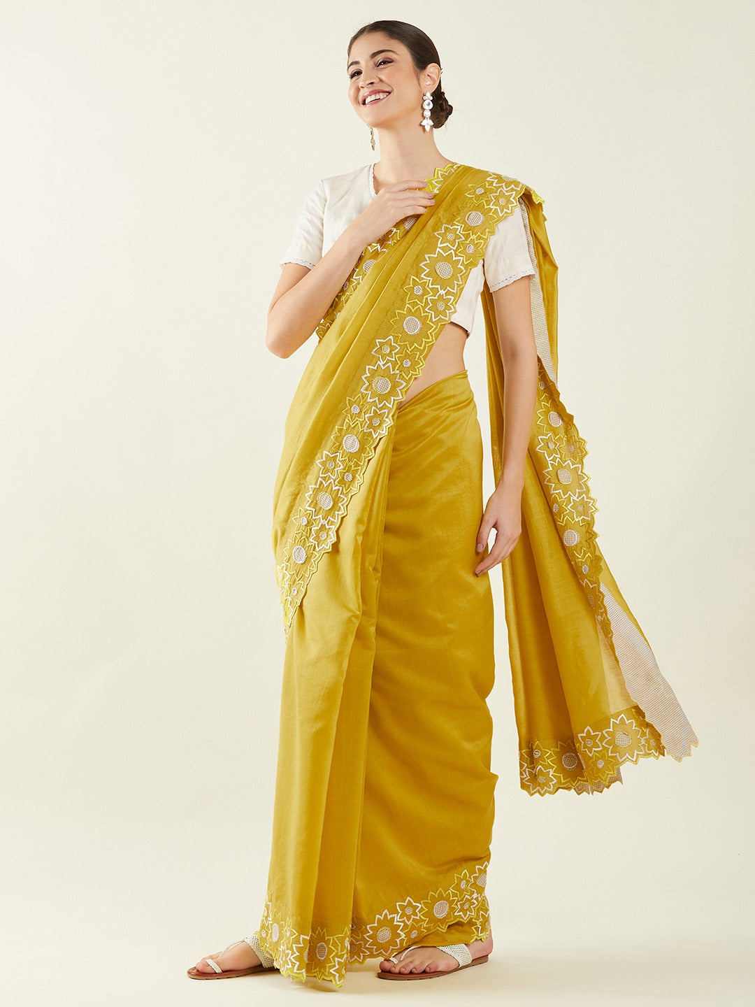 Nargis| Daffodil Saree