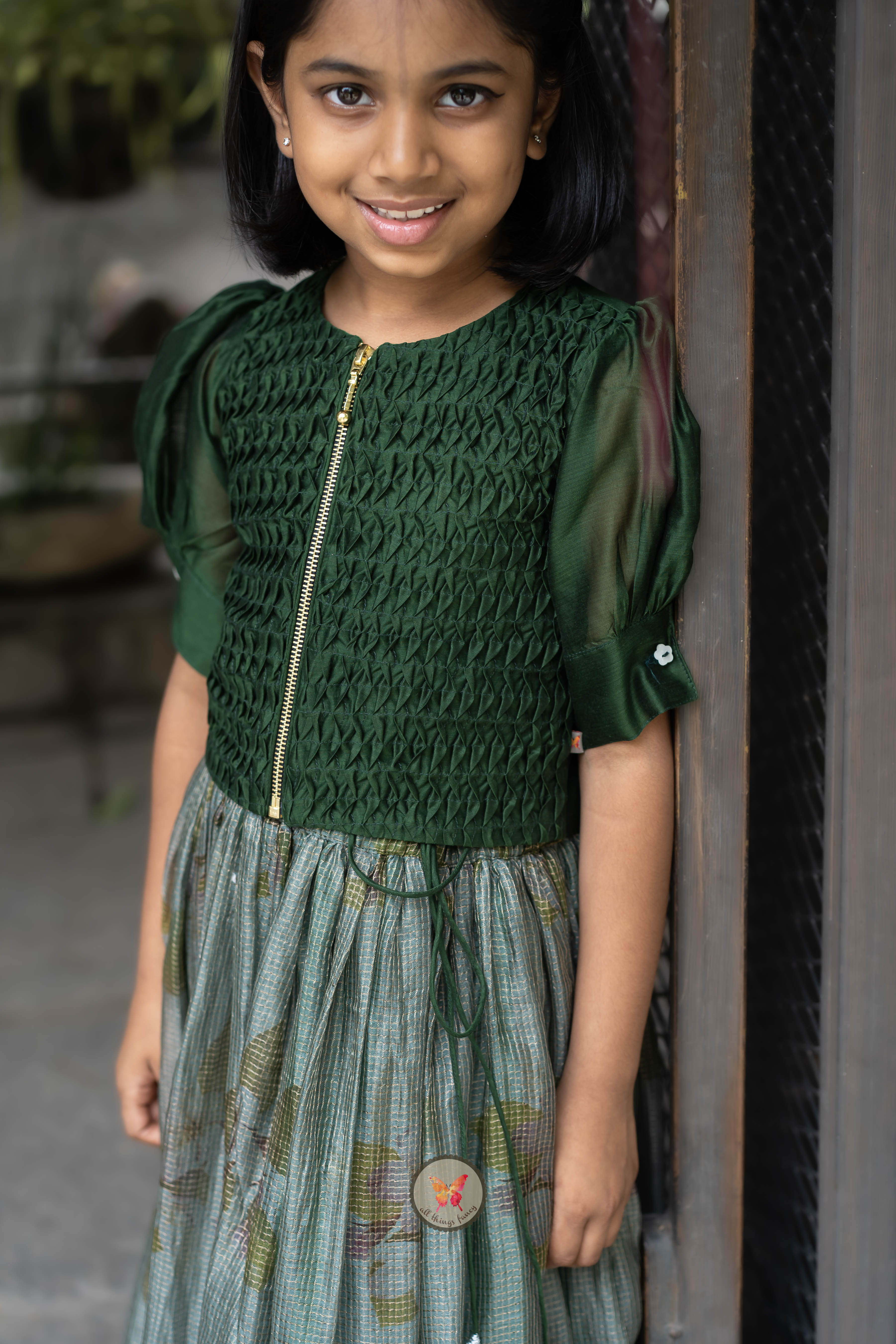 The Teal Green Flora Set