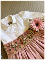 Load image into Gallery viewer, The petit point Butterfly Garden dress
