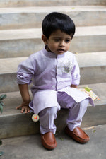 Load image into Gallery viewer, The Phool Kurta Set - Lavender
