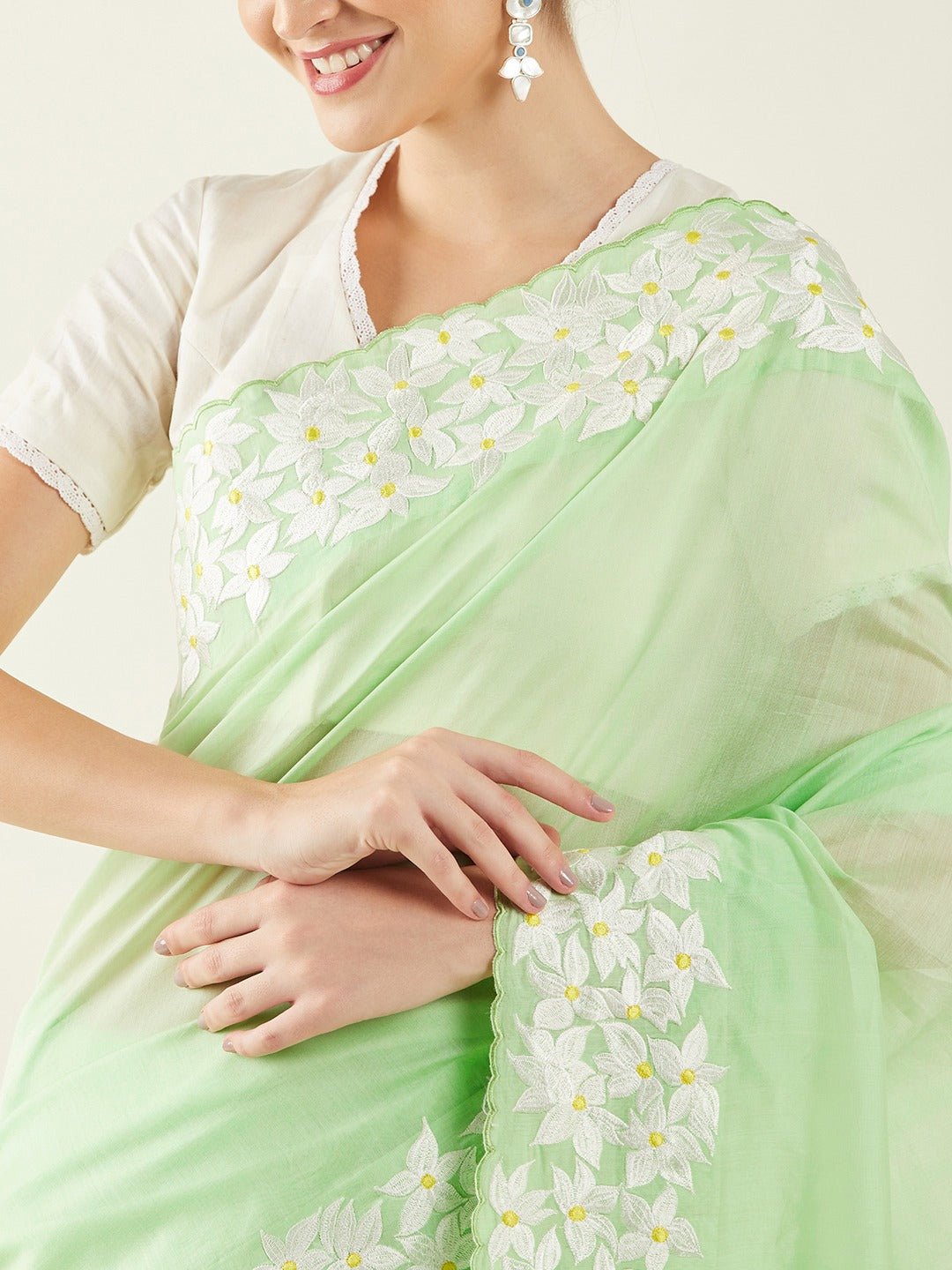 Champa| Frangipani Saree