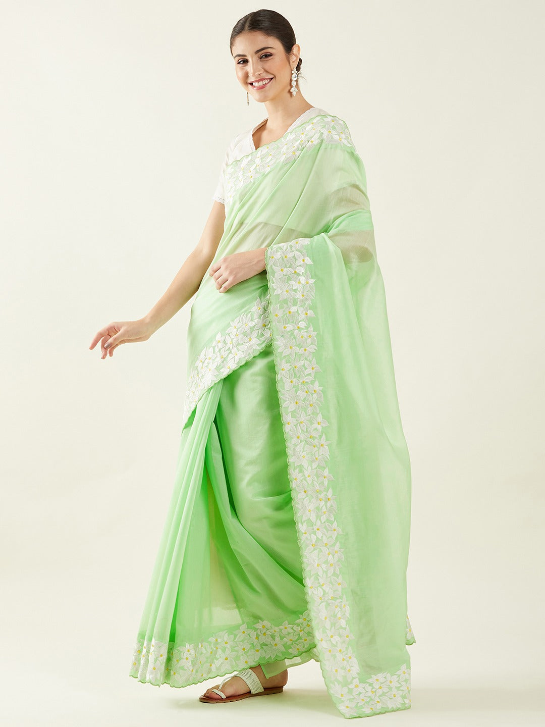Champa| Frangipani Saree