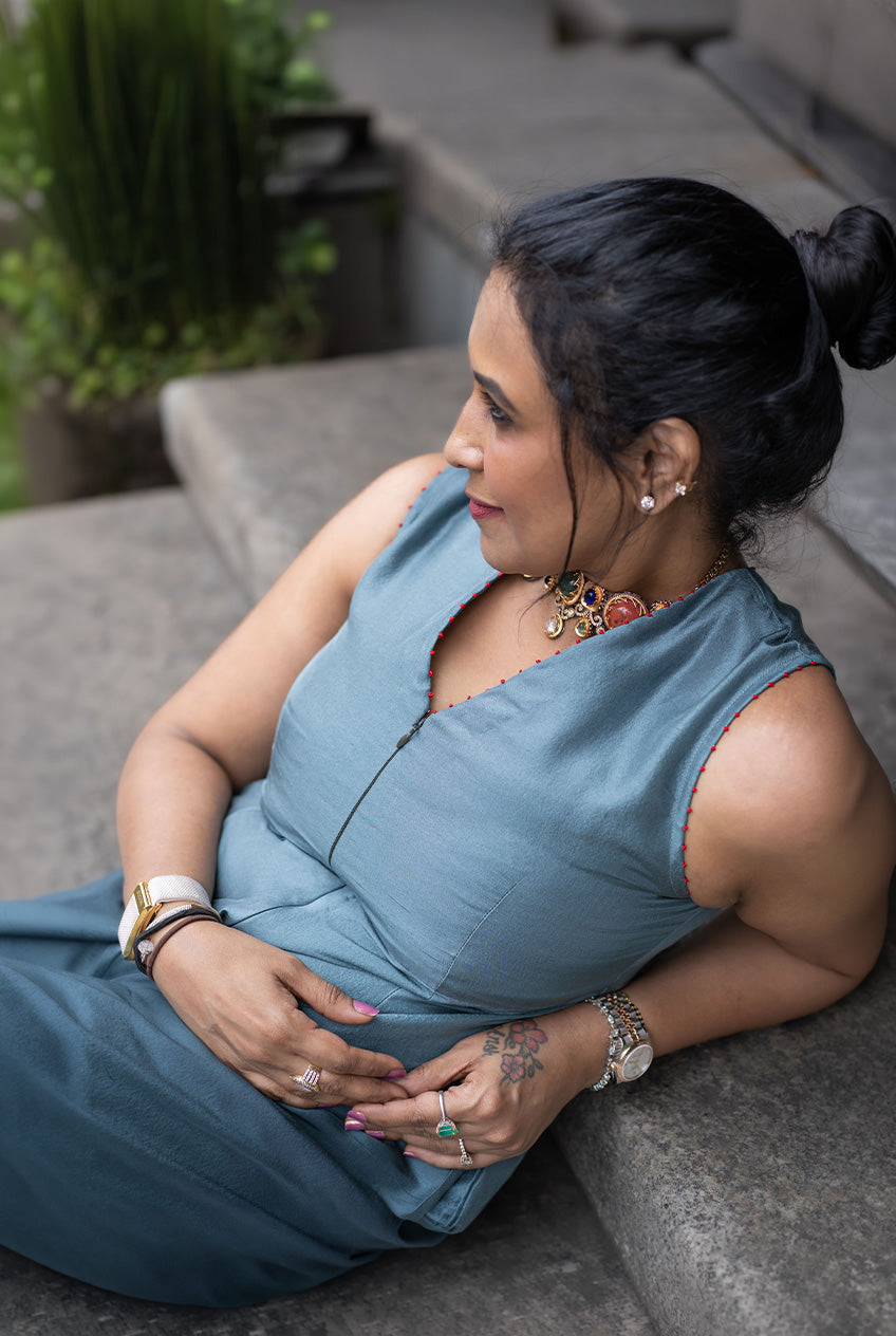 Meera Old Rose Jumpsuit