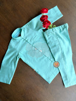 Load image into Gallery viewer, The Phool Kurta Set - Soft Teal
