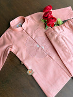Load image into Gallery viewer, The Phool Kurta Set - Peach

