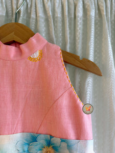 The Vintage Halter Dress- Pink