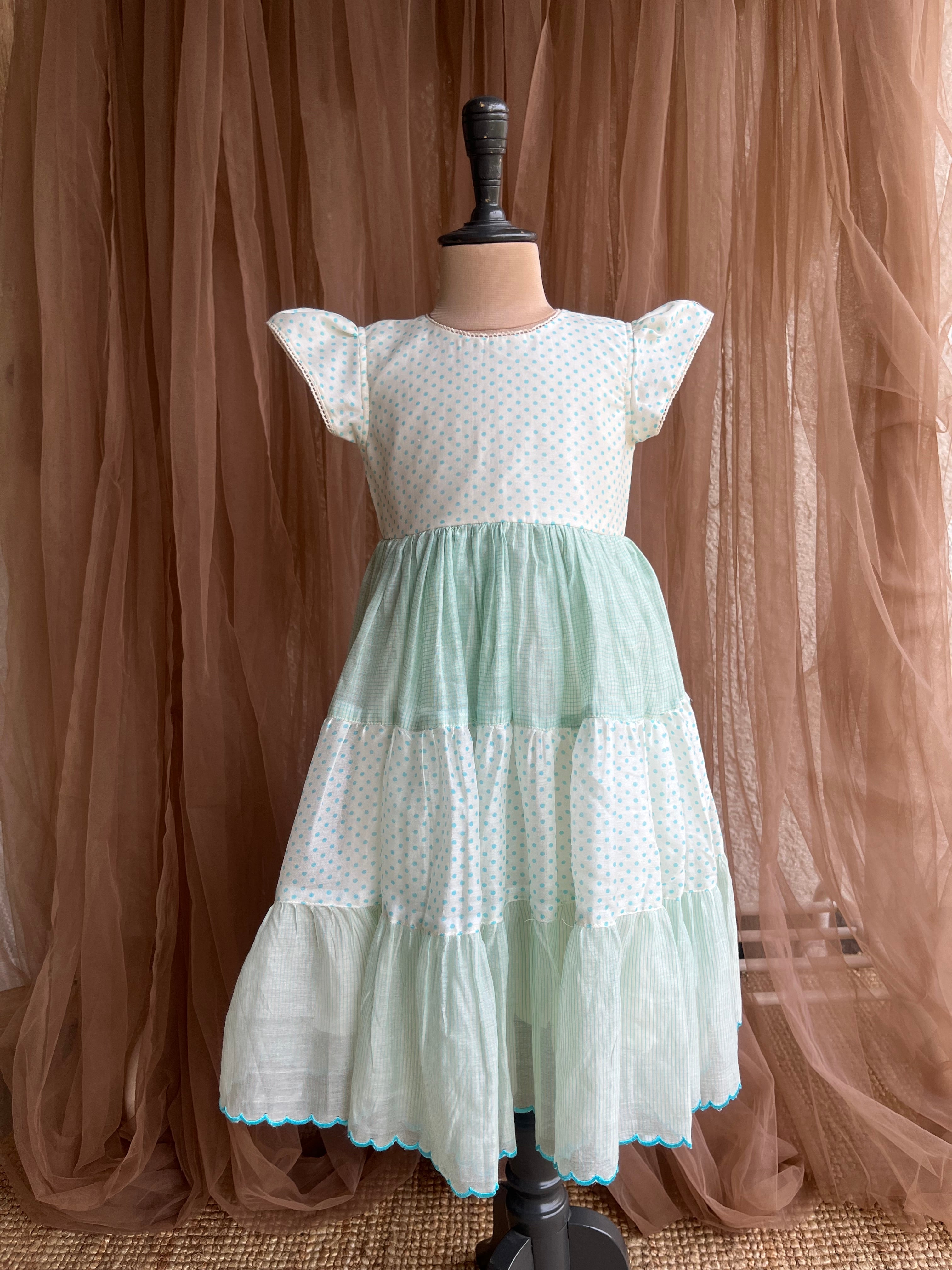 Sky Tiered Dress