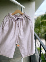 Load image into Gallery viewer, Polka Honeycomb blouse with pants - Lavender
