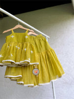 Load image into Gallery viewer, Mirror sharara -Mustard
