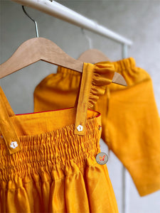 Zardozi Suit Set- Orange