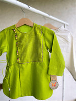 Load image into Gallery viewer, Pintux kurta-Lime
