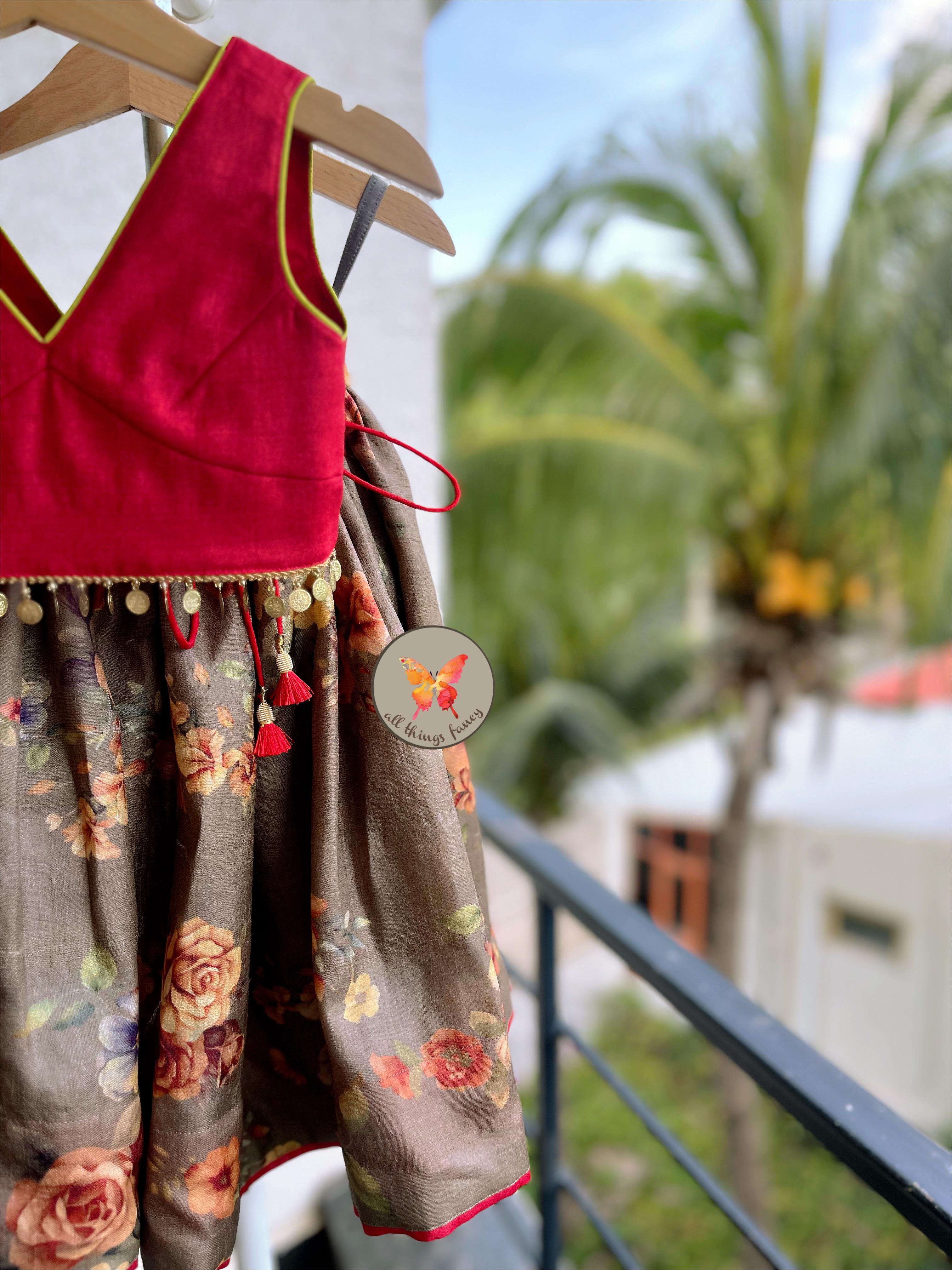 Autumn Bloom Set- Red