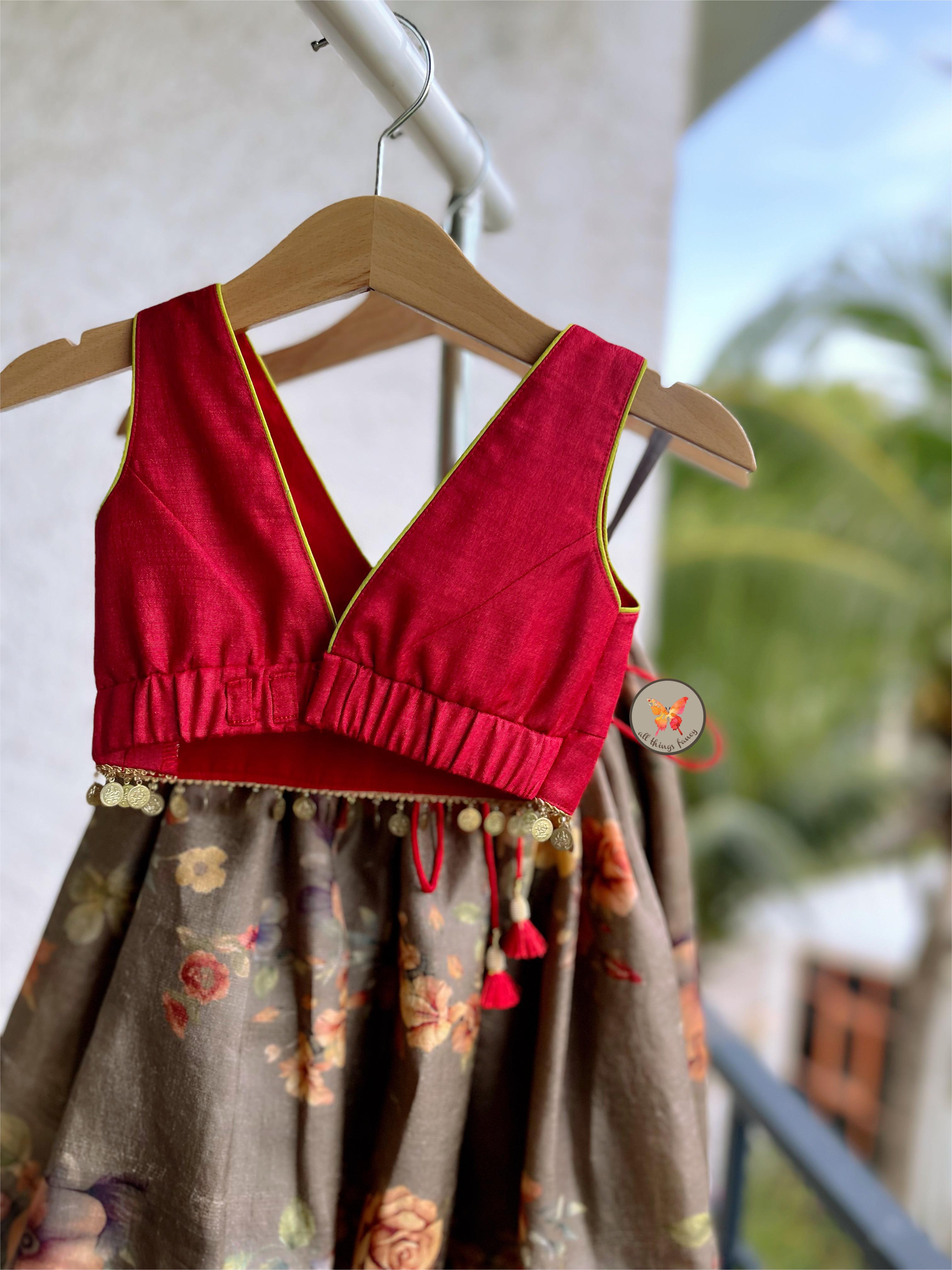 Autumn Bloom Set- Red