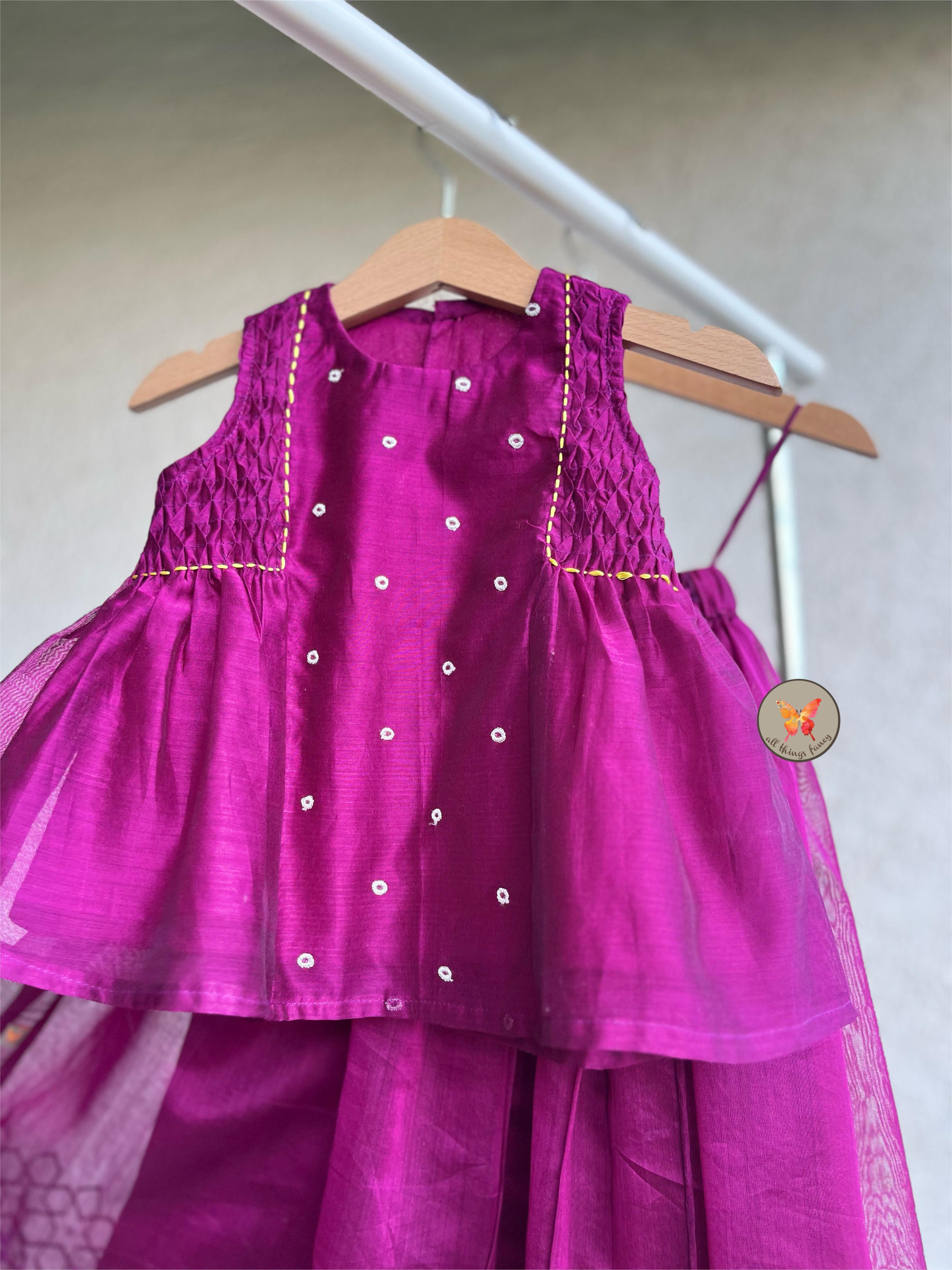 Geometric Embriodery lehenga set-Pukhraj